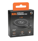 Optiline mag, chargeur magnétique sans fil 3 en 1