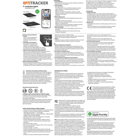 Localisateur adhésif compact et ultra fin Optiline tracker
