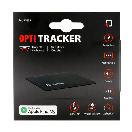 Optiline tracker flex, localisateur adhésif pliable ultra fin