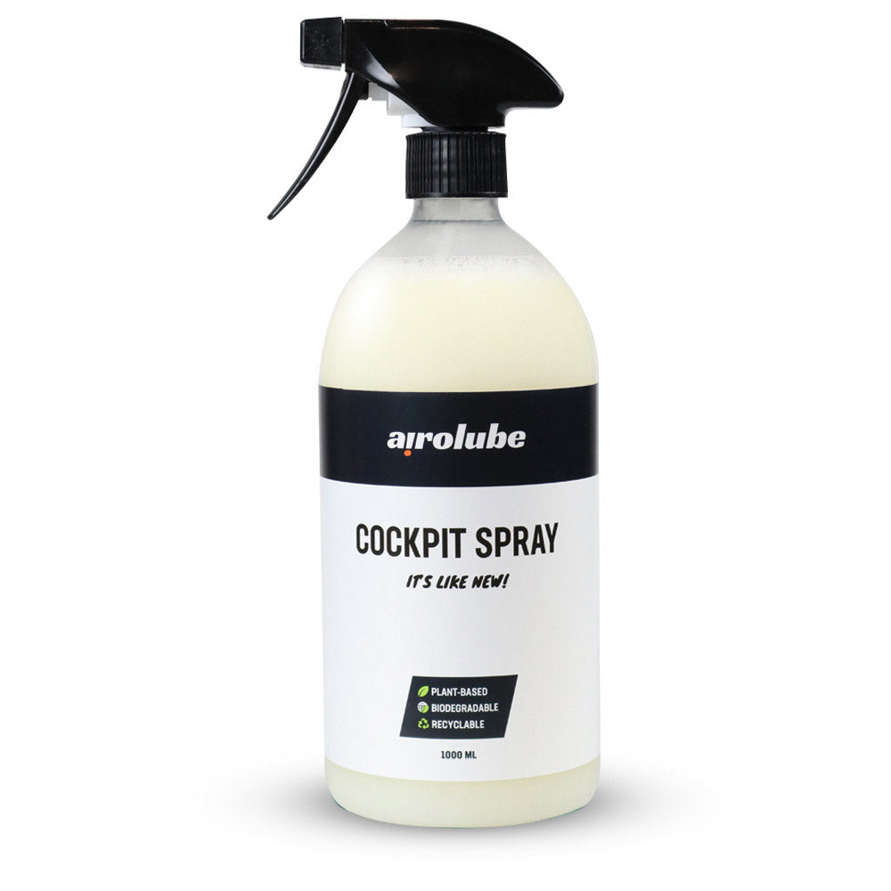 Cyclon Cockpit Spray 1000 ml weiß schwarz