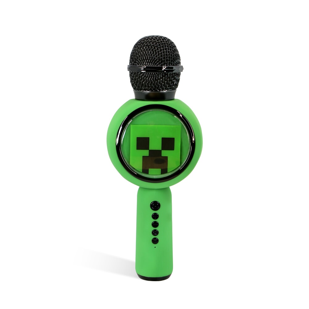 Otl technologies microphone et haut-parleur LED karaoké minecraft (mc1240)