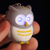 Porte-clés hibou lumineux