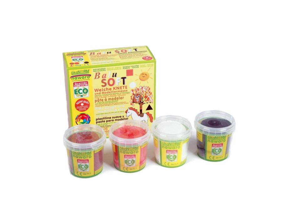 Pâte à modeler Ökonorm - automne - 4 pièces