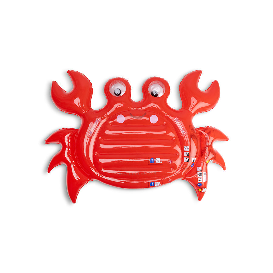 Crabe | matelas pneumatique de luxe en crabe rouge