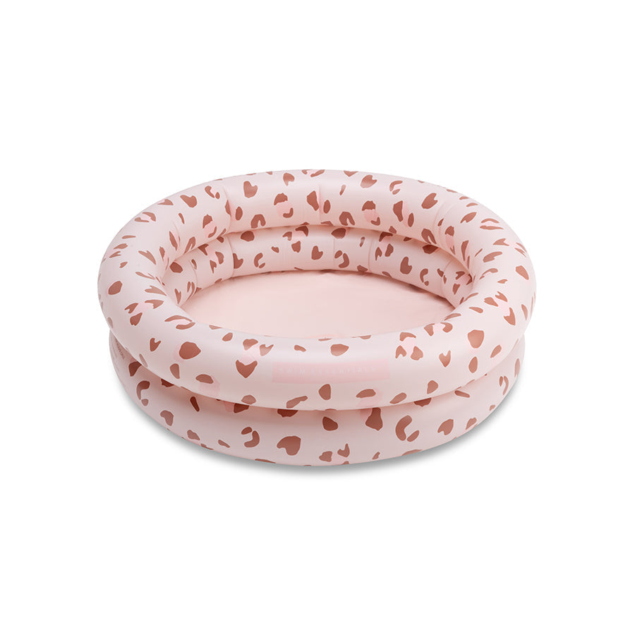 Léopard | piscine bébé vieux rose ø 60 cm