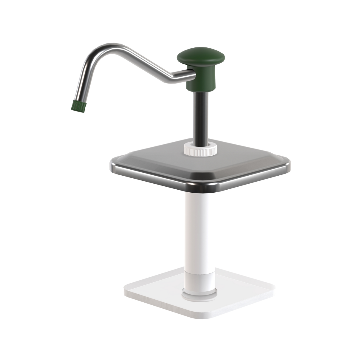 Oliehoorn dispenser voor (2.5 liter) emmer vierkant