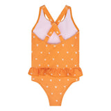 Baiser orange | maillot de bain uv fille orange
