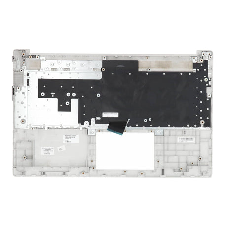 Clavier d'ordinateur portable HP qwerty us + capot supérieur - argent
