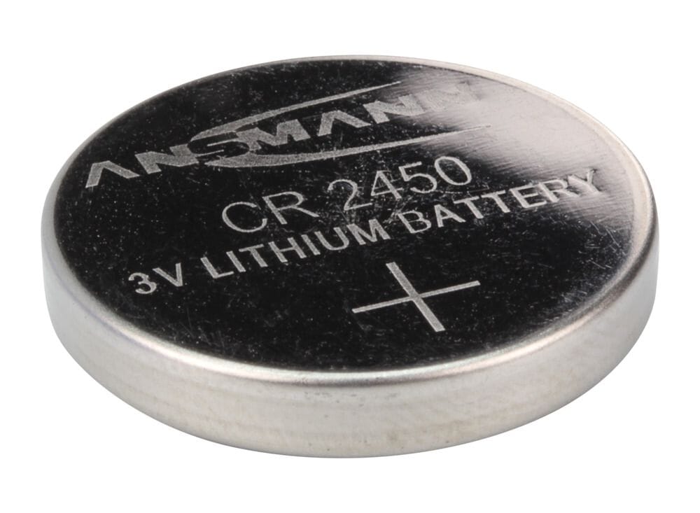Pile bouton au lithium Ansmann cr2450