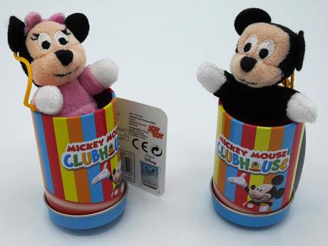 Van der Doelen Mickey, Minnie Mouse et Dingo dans une jolie boîte Disney de 7 cm de haut