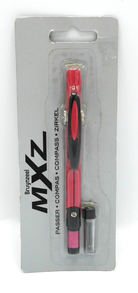 Bruynzeel - boussole mxz 2 mm incl. 2 crayons de rechange gris argenté