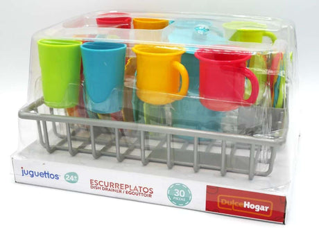 Vaisselle Playgo avec égouttoir.
