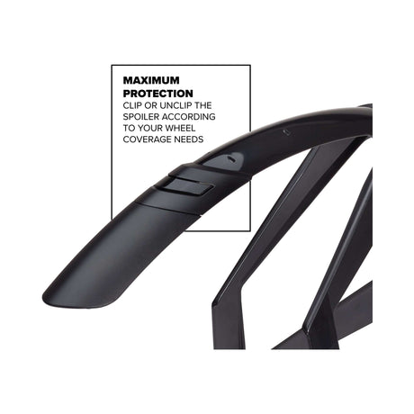Polisport Fender Set 28 G -Mud 50 mm - noir