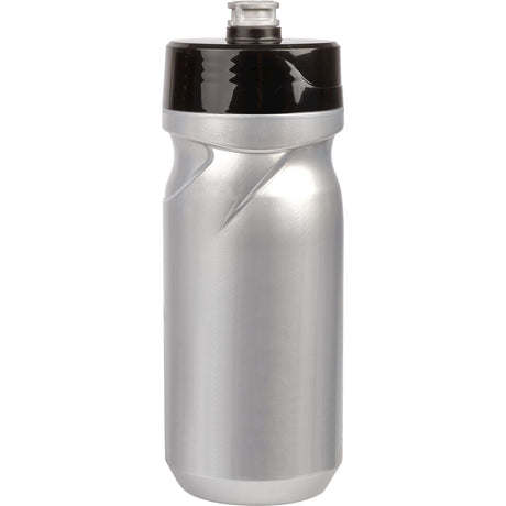 Polisport Bidon avec capuchon à vis S600 600 ml d'argent noir