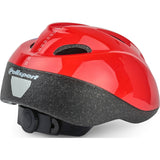 Polisport KinderHelm Race. Dimensione: XS (46 53 cm), colore: nero rosso