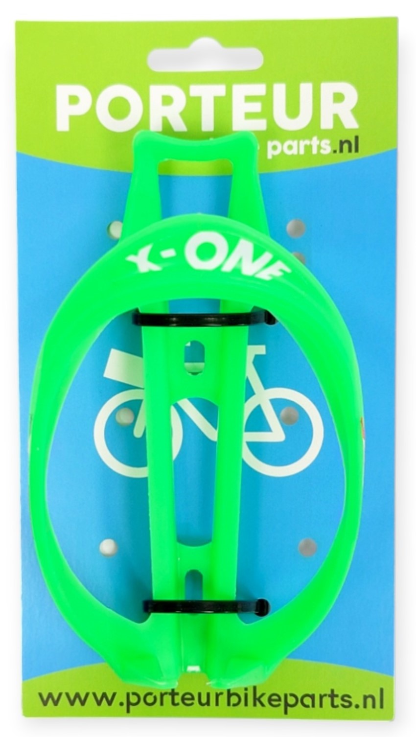 Porte-bouteille d'eau du porteur en plastique vert