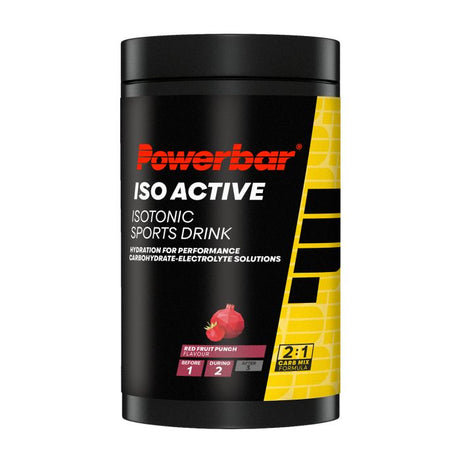 Powerbar isoactive 600 (1 x 600gr) - fruit rouge