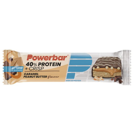 Chips Powerbar 40% protéines+ (12 x 40gr) - caramel beurre de cacahuète