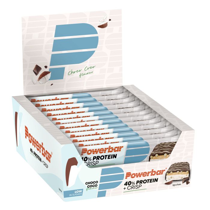 Chips Powerbar 40% protéines+ (12 x 40gr) - choco coco