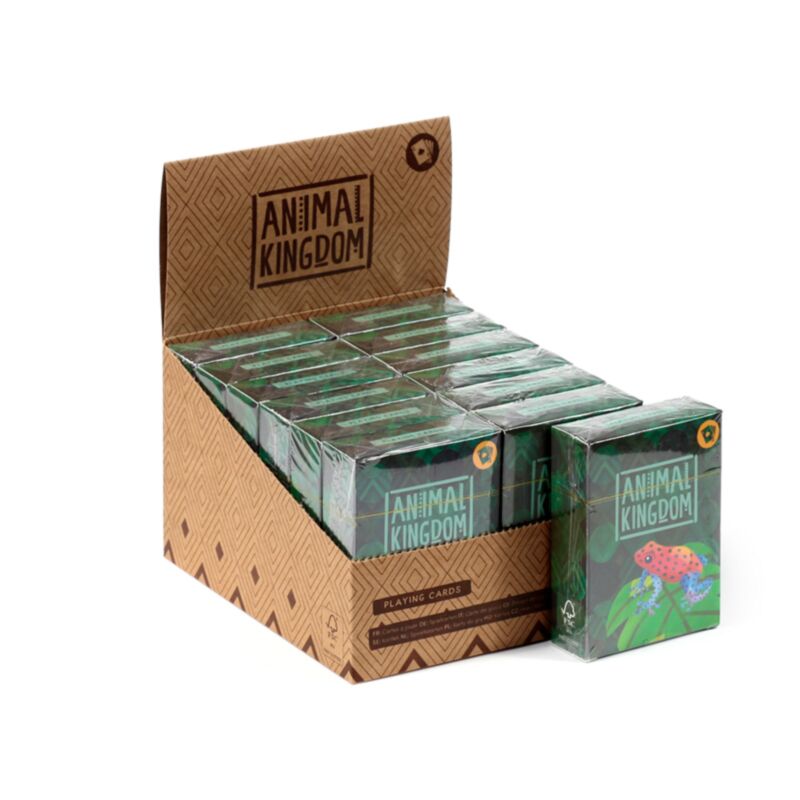 Jeu de cartes à jouer du règne animal