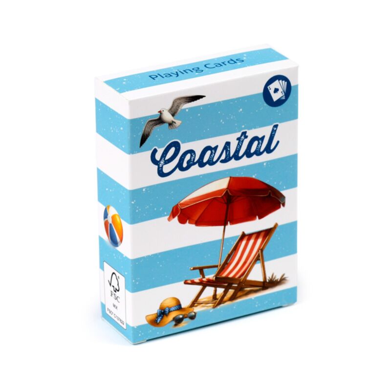 Jeu de cartes à jouer côtier