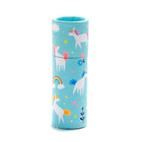 Magie Licorne - tube à dessin 12 crayons de couleur