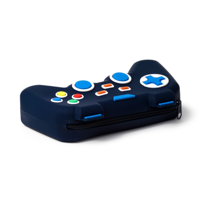 Étui à crayons en silicone pour manette de jeu Game Over