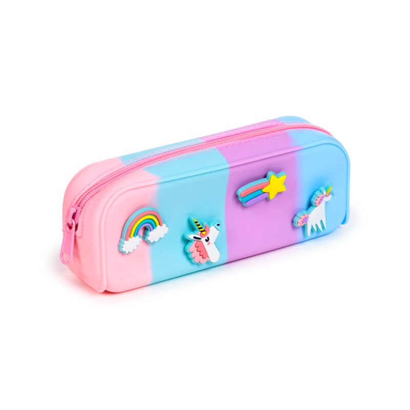 Trousse magique en silicone licorne