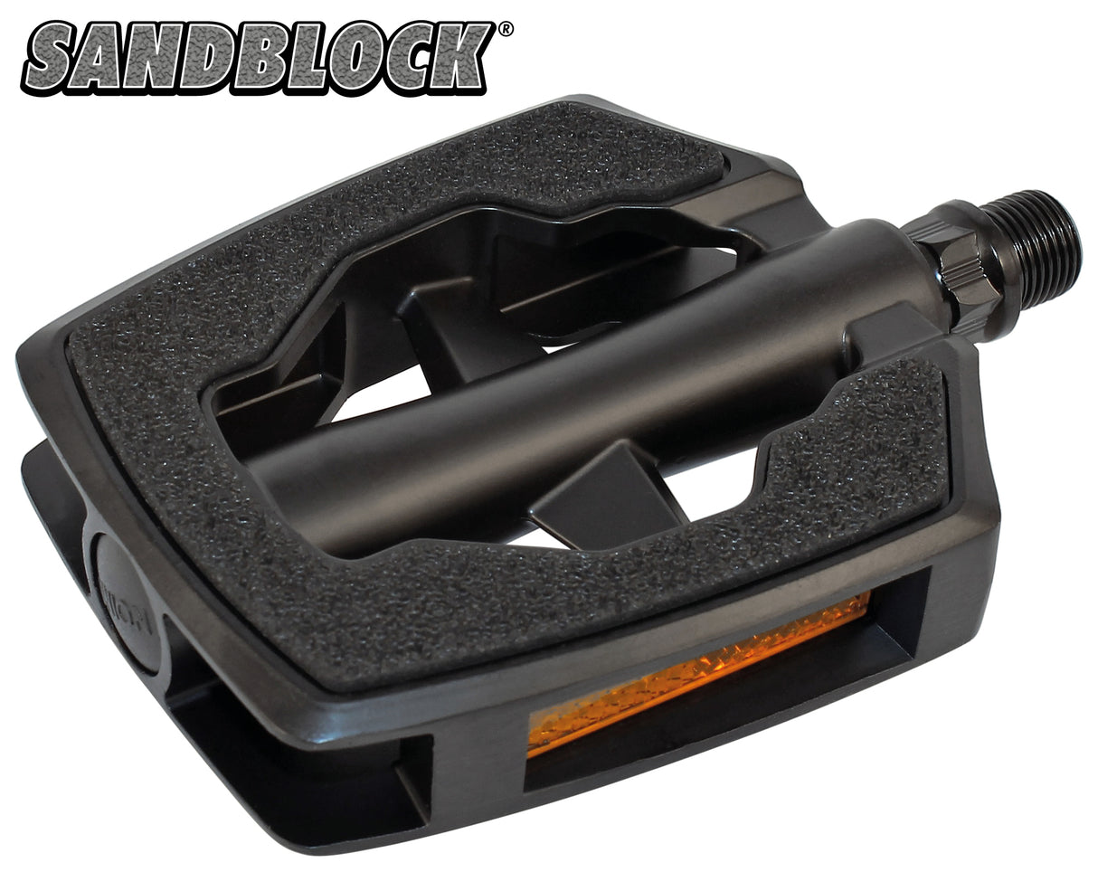 Pédale Union sp-2890 noir mat, bloc de sable, sur carte.
