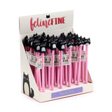 Stylo feutre fin chat Feline - noir