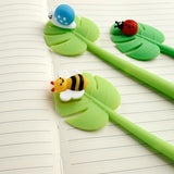 Stylo fineliner escargot coccinelle bourdon jardin botanique - noir