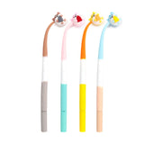 Stylo feutre animal mignon Furry Friends - noir