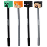 Dessus en silicone pour stylo fineliner Minecraft (alex steve creeper enderman)
