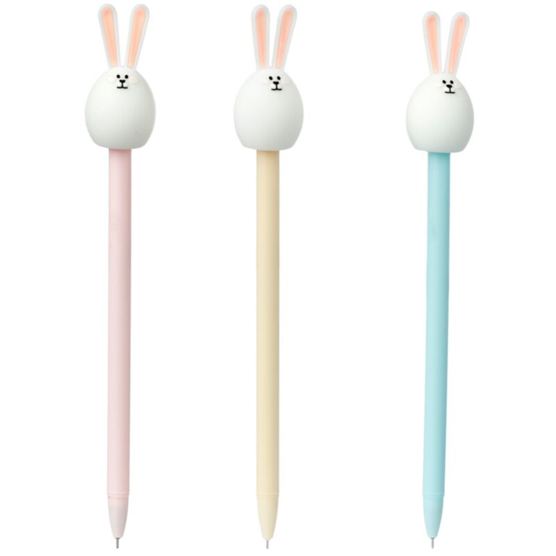 Stylo feutre fine lapin Adoramals - noir