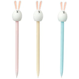 Stylo feutre fine lapin Adoramals - noir