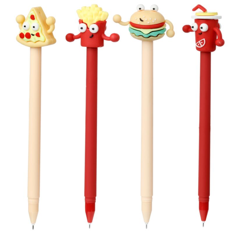 Stylo fineliner fast food - noir