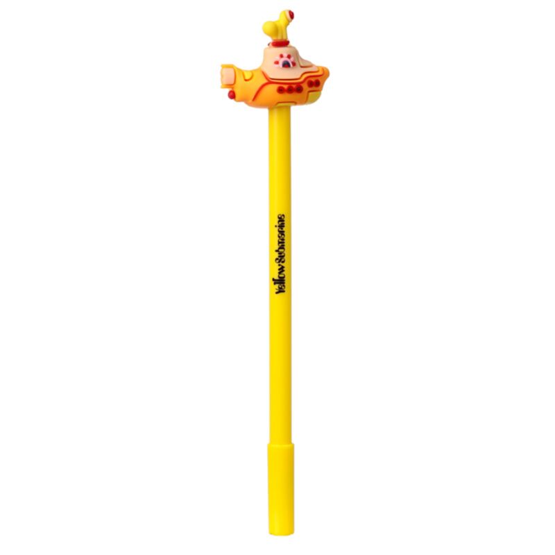 Stylo feutre sous-marin jaune The Beatles - noir