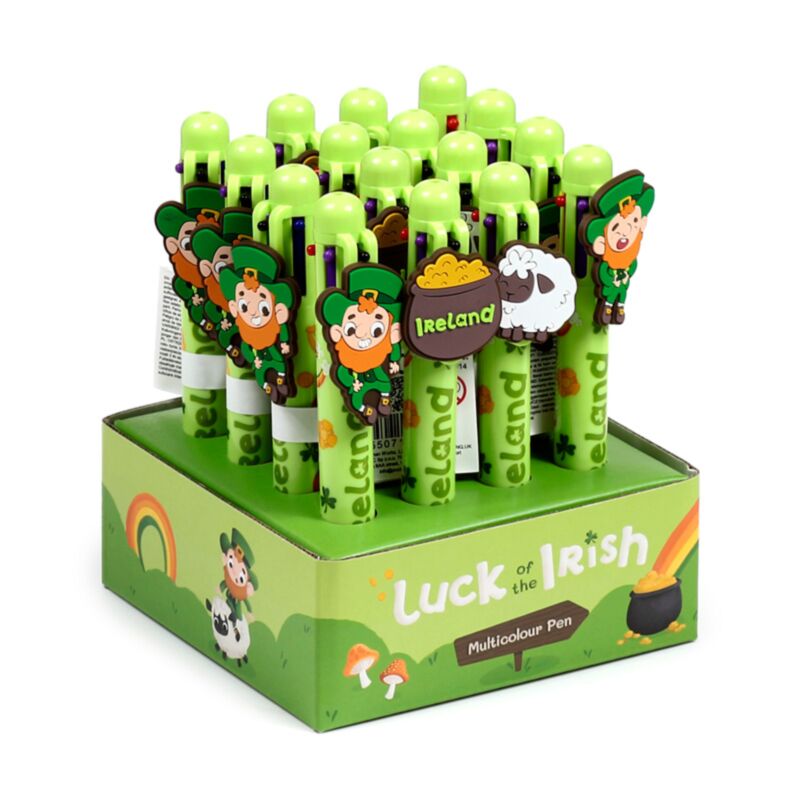 Irish Luck Irlande Plus de couleurs Stylo (6 couleurs)