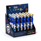 Stylo multicolore Space Team (8 couleurs)