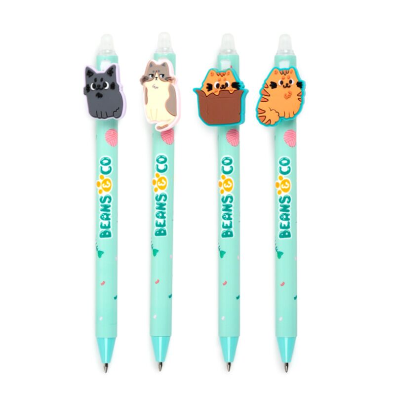 Stylo effaçable Inkredible beans co cats