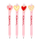 Stylo effaçable Inkredible Amore Heart Topper