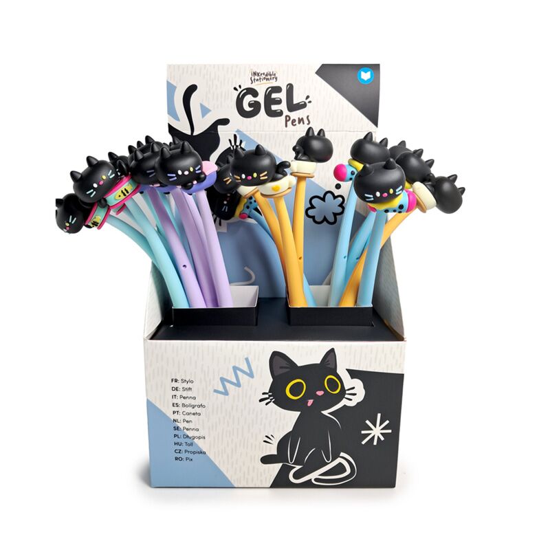 Stylo feutre Lucky le chat noir