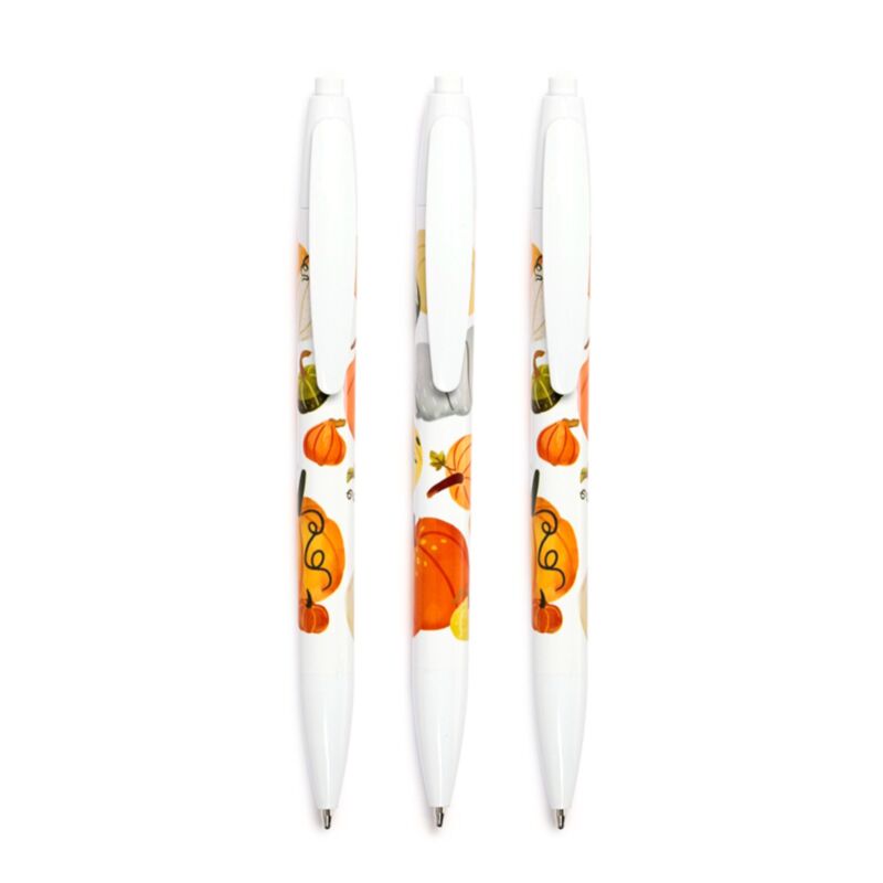 Ensemble de stylos 3 pièces en abs recyclé (rabs) pour la récolte d'automne
