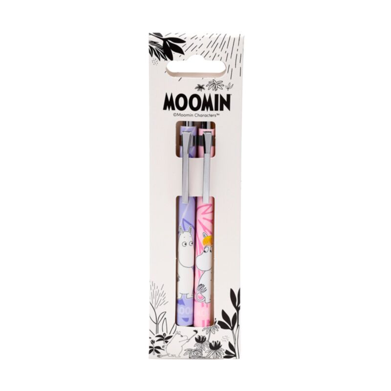 Ensemble de stylos duo Moomin Tammi noir