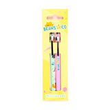 Beans co ensemble de stylos duo chats noir