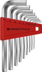 Pb swiss tools pb jeu de clés hexagonales courtes 0,71-2 mm