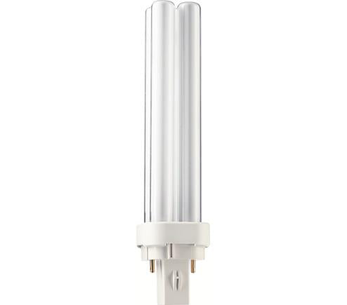 Philips master pl-c lampe 18w 840 2p g24d-3 blanc froid