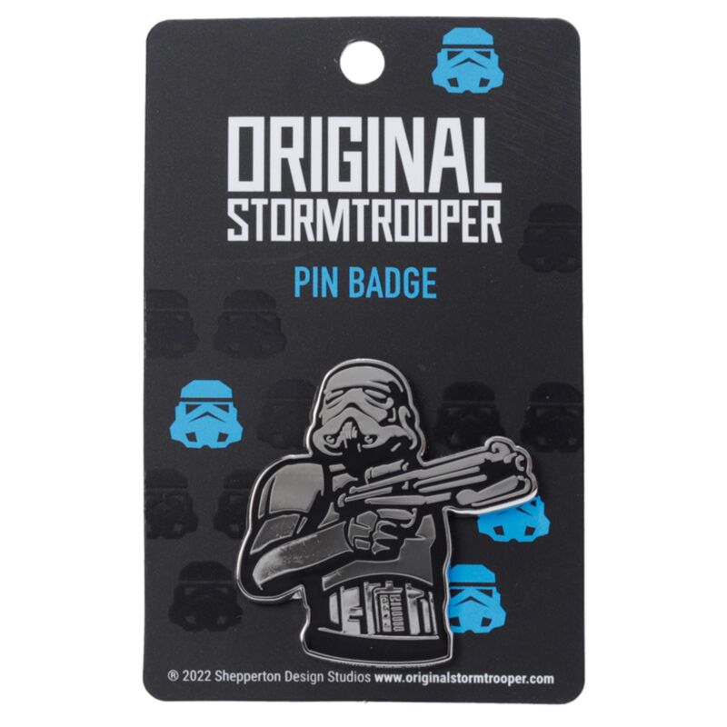Le badge original du bouton en émail stormtrooper