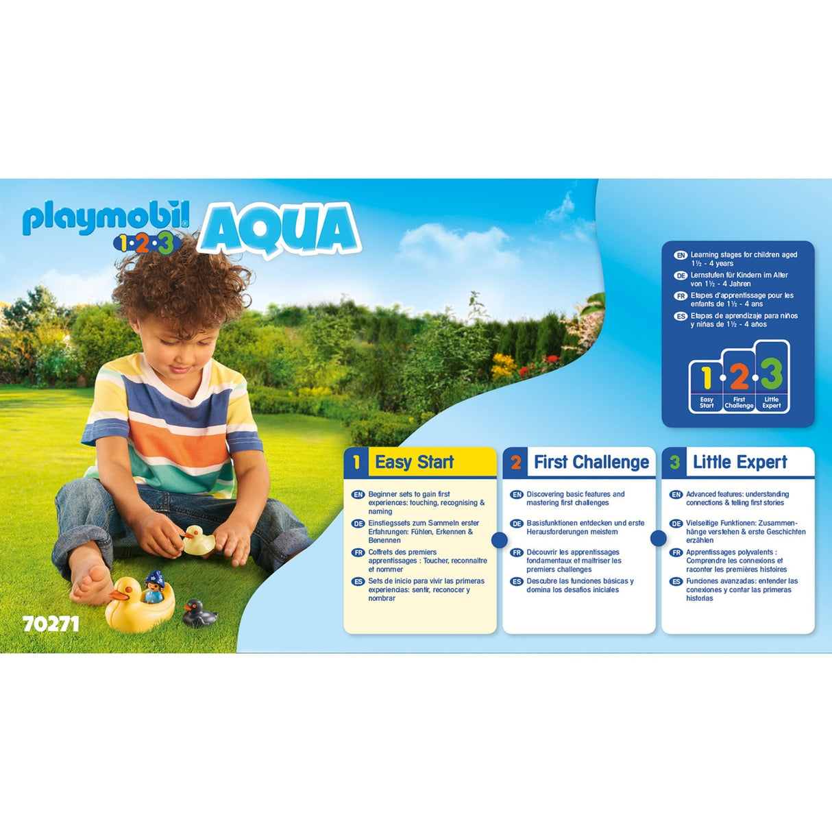 Playmobil Playmobil 1.2.3 Famille Duck