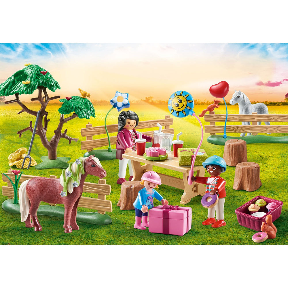 Playmobil Country Children's Birthday Party au Pony Farm 70997